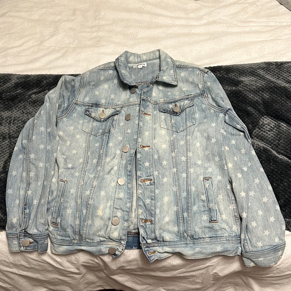 Super down star Jean jacket